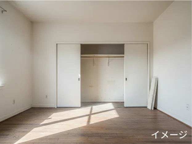 作業後の部屋の写真